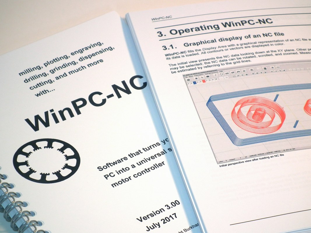 WinPC-NC Version 3 printed manual