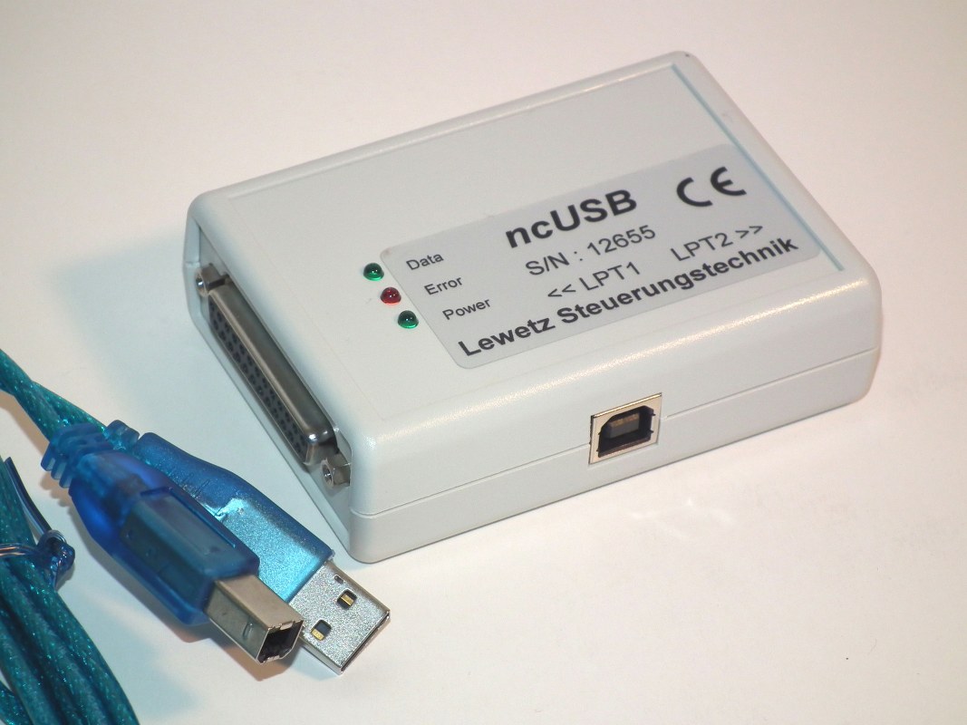 WinPC-NC USB with ncUSB-box