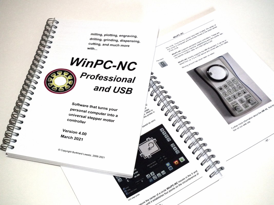 WinPC-NC Version 4 gedrucktes Handbuch