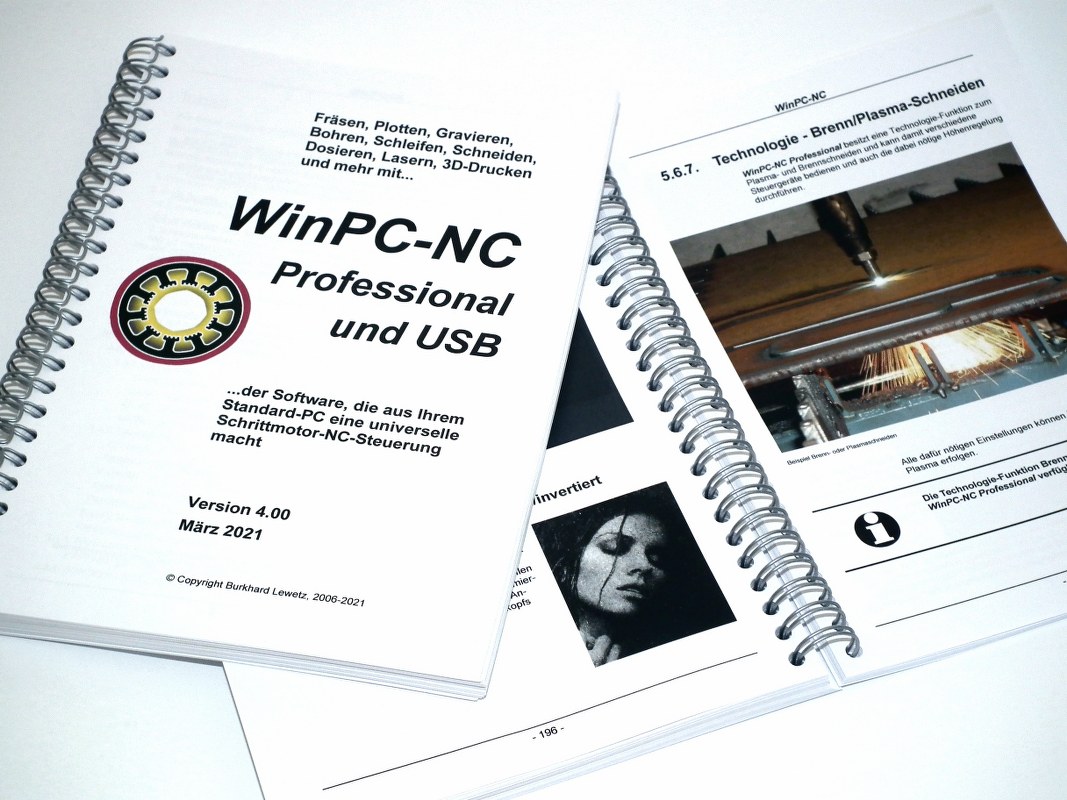 WinPC-NC Version 4 gedrucktes Handbuch